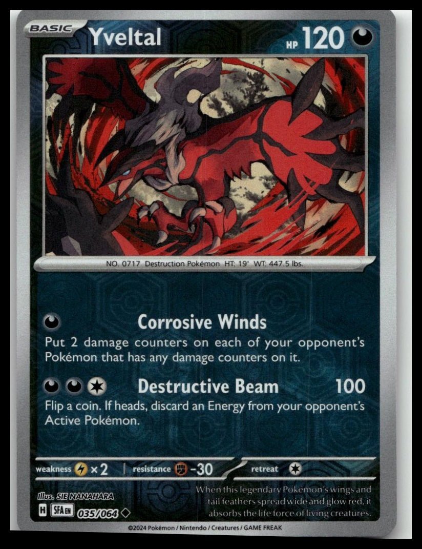 SV: Shrouded Fable #035/064 Yveltal - ChronicCards