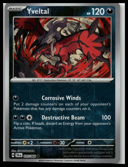 SV: Shrouded Fable #035/064 Yveltal - ChronicCards