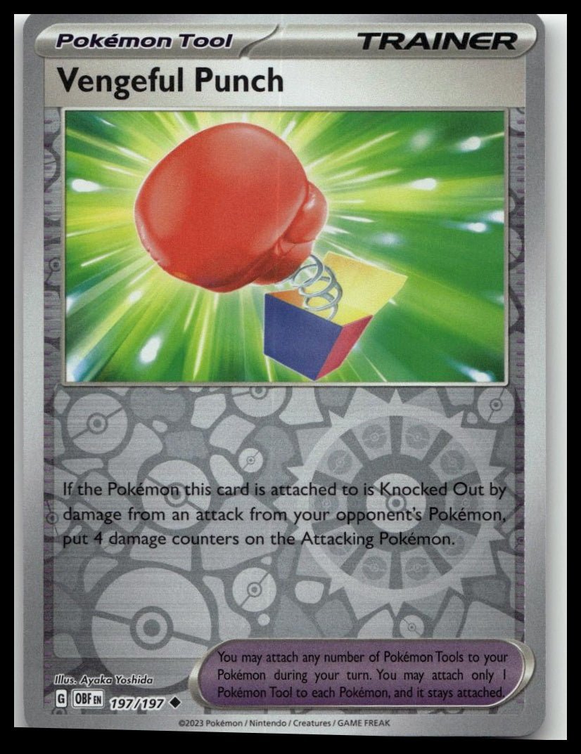 SV03: Obsidian Flames #197/197 Vengeful Punch - ChronicCards