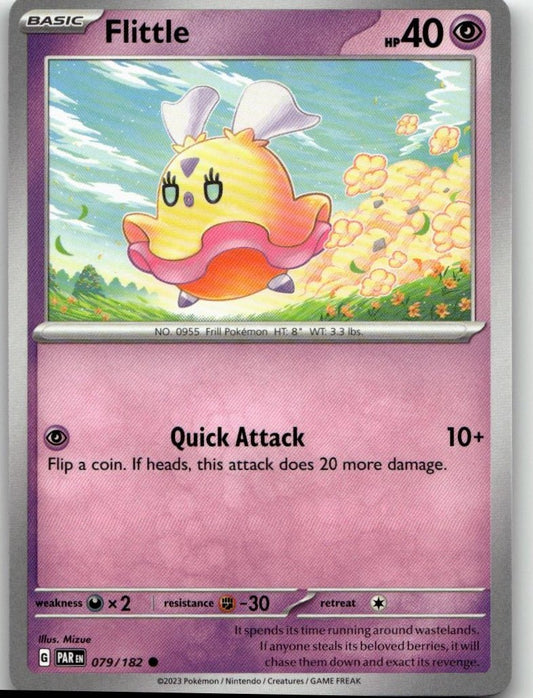 Pokémon SV04: Paradox Rift - Flittle #079/182 - ChronicCards