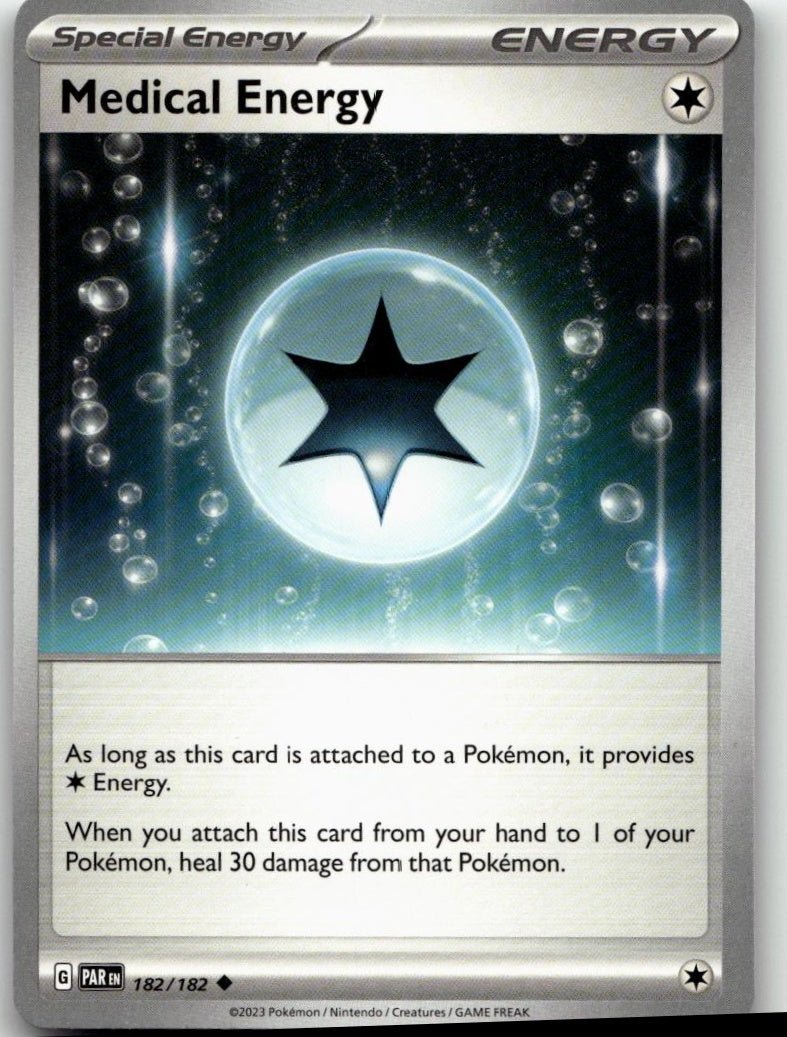 Pokémon SV04: Paradox Rift - Medical Energy #182/182 - ChronicCards