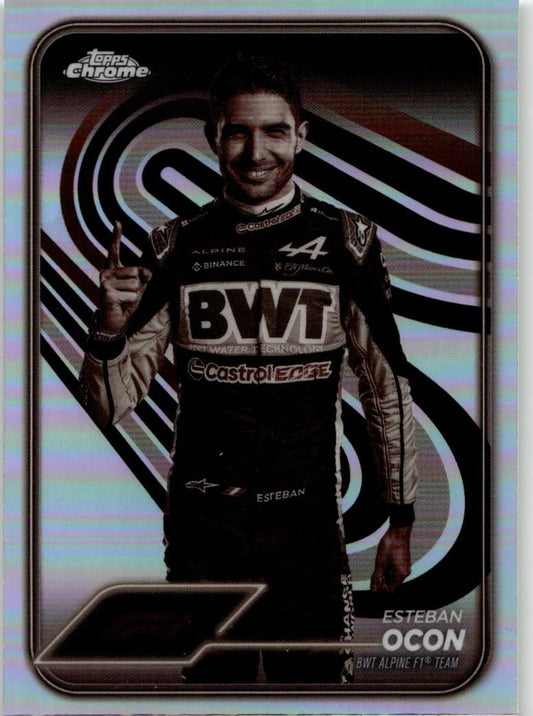 2024 Topps Chrome Formula 1 #9 Esteban Ocon - ChronicCards