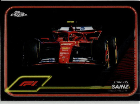 2024 Topps Chrome Formula 1 #76 Carlos Sainz - ChronicCards