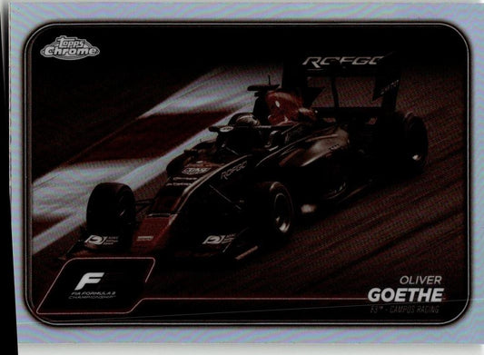 2024 Topps Chrome Formula 1 #124 Oliver Goethe - ChronicCards