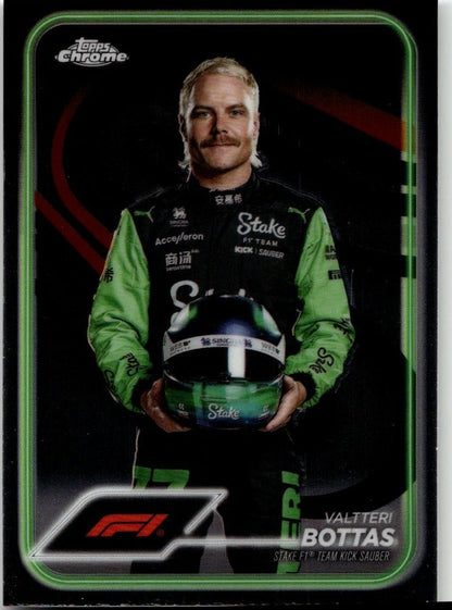 2024 Topps Chrome Formula 1 #13 Valtteri Bottas - ChronicCards