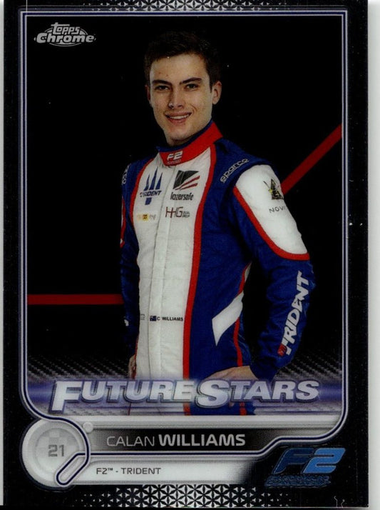2022 Topps Chrome Formula 1 #94 Calan Williams - ChronicCards