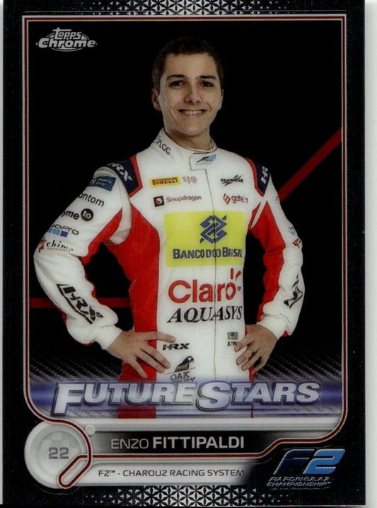 2022 Topps Chrome Formula 1 #95 Enzo Fittipaldi - ChronicCards