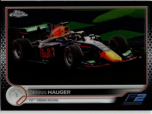 2022 Topps Chrome Formula 1 #129 Dennis Hauger - ChronicCards