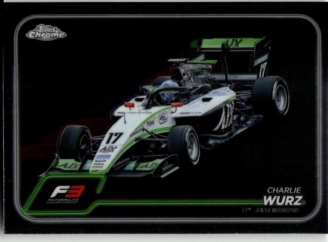 2024 Topps Chrome Formula 1 #130 Charlie Wurz - ChronicCards