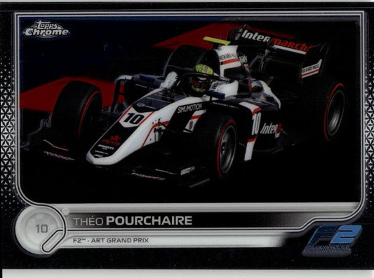 2023 Topps Chrome Formula 1 #130 Théo Pourchaire - ChronicCards