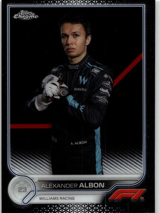 2022 Topps Chrome Formula 1 #54 Alexander Albon - ChronicCards