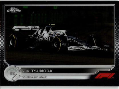 2022 Topps Chrome Formula 1 #63 Yuki Tsunoda - ChronicCards
