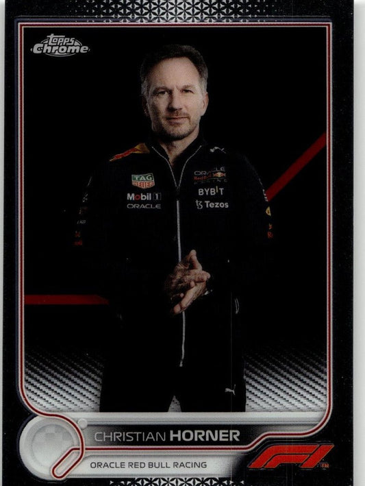 2022 Topps Chrome Formula 1 #100 Christian Horner - ChronicCards