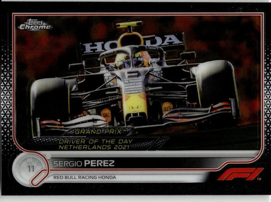 2022 Topps Chrome Formula 1 #184 Sergio Perez - ChronicCards
