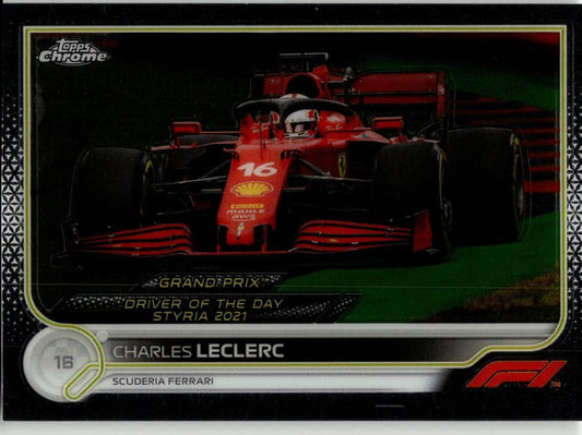 2022 Topps Chrome Formula 1 #180 Charles Leclerc - ChronicCards