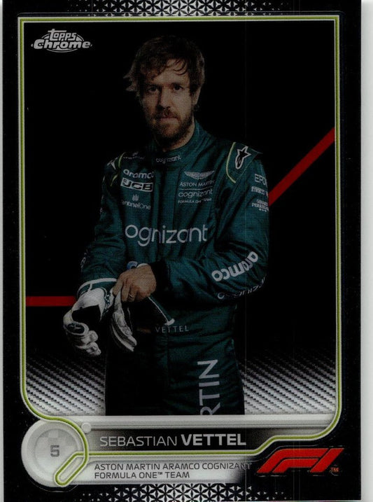 2022 Topps Chrome Formula 1 #9 Sebastian Vettel - ChronicCards