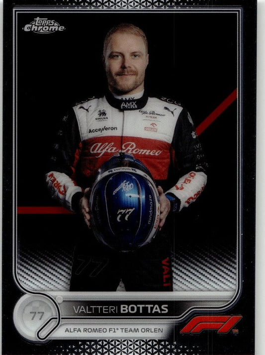 2022 Topps Chrome Formula 1 #57 Valtteri Bottas - ChronicCards