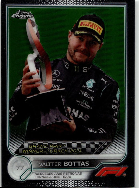 2022 Topps Chrome Formula 1 #166 Valtteri Bottas - ChronicCards