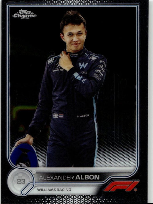 2022 Topps Chrome Formula 1 #55 Alexander Albon - ChronicCards