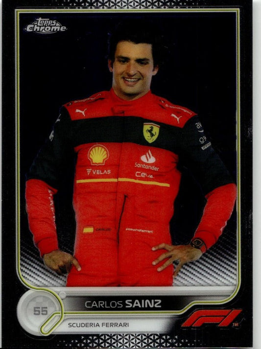 2022 Topps Chrome Formula 1 #30 Carlos Sainz - ChronicCards