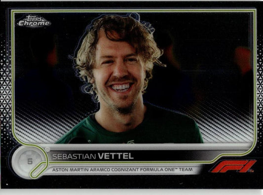 2022 Topps Chrome Formula 1 #12 Sebastian Vettel - ChronicCards
