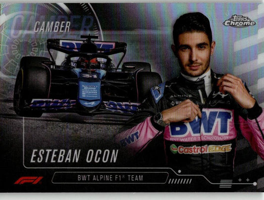 2024 Topps Chrome Formula 1 #CAM - 6 Esteban Ocon Camber - ChronicCards