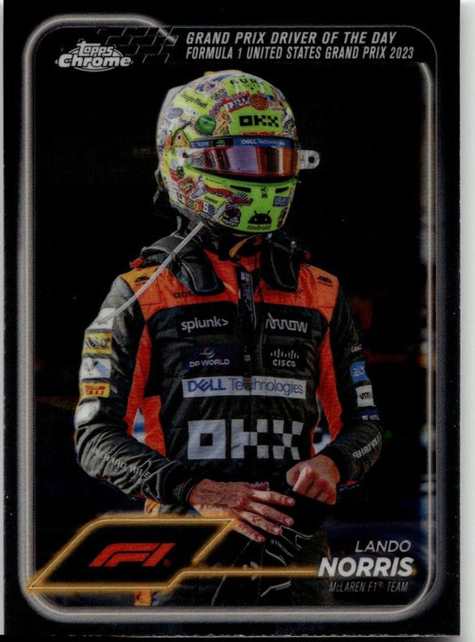 2024 Topps Chrome Formula 1 #176 Lando Norris - ChronicCards