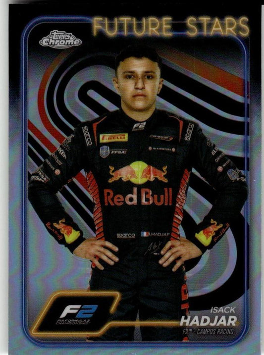 2024 Topps Chrome Formula 1 #41 Isack Hadjar Refractors - ChronicCards