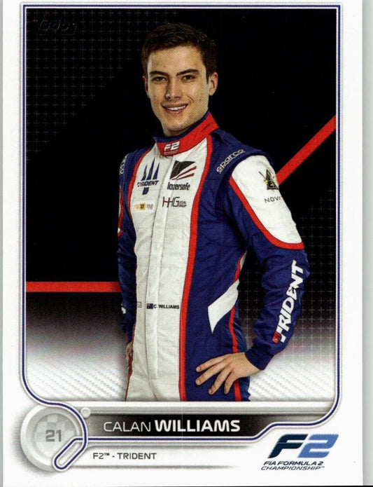 2022 Topps Formula 1 #94 Calan Williams - ChronicCards