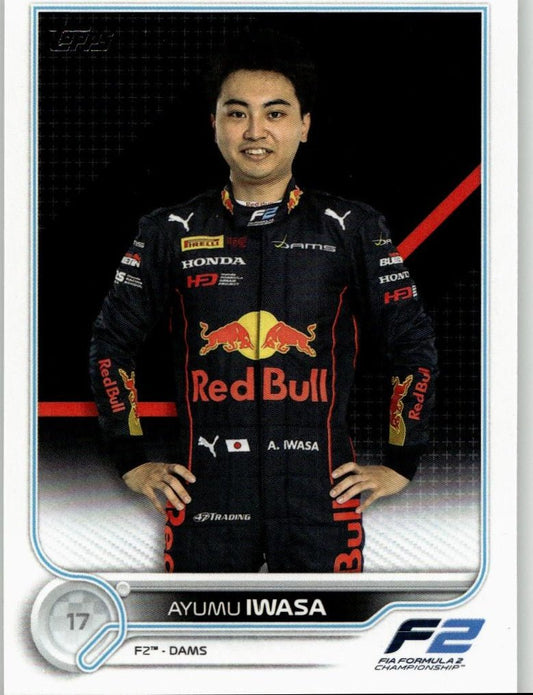 2022 Topps Formula 1 #92 Ayumu Iwasa - ChronicCards