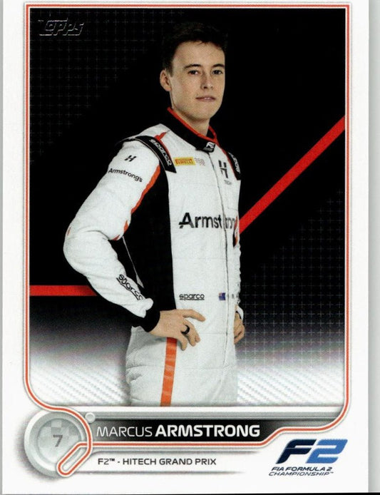 2022 Topps Formula 1 #84 Marcus Armstrong - ChronicCards