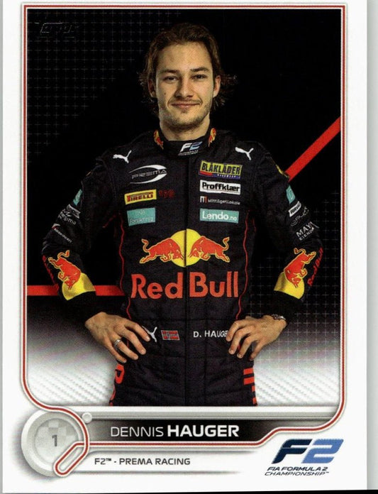 2022 Topps Formula 1 #77 Dennis Hauger - ChronicCards