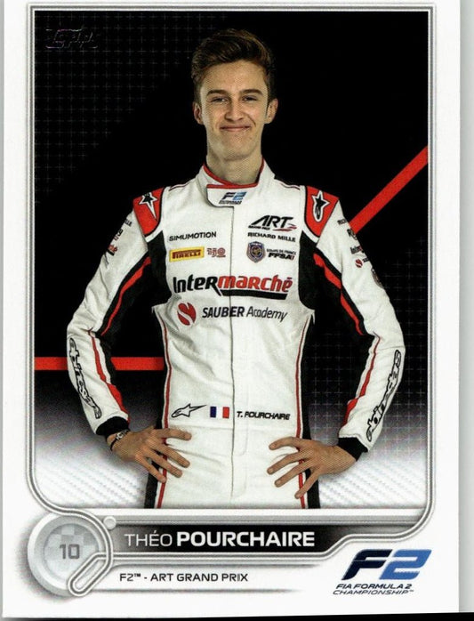 2022 Topps Formula 1 #86 Théo Pourchaire - ChronicCards