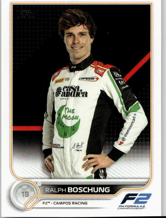 2022 Topps Formula 1 #90 Ralph Boschung - ChronicCards