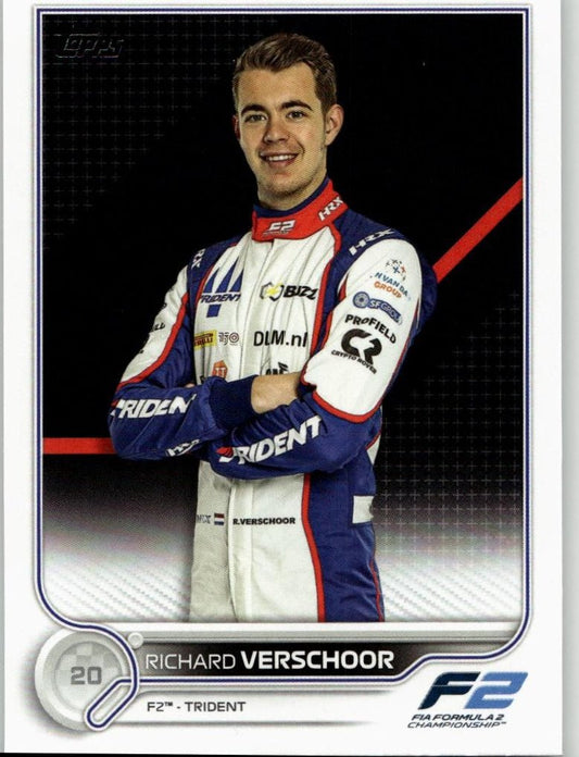 2022 Topps Formula 1 #93 Richard Verschoor - ChronicCards