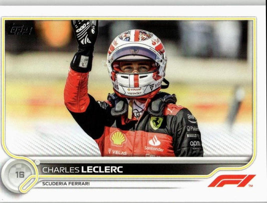 2022 Topps Formula 1 #28a Charles Leclerc - ChronicCards