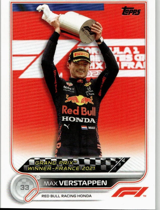 2022 Topps Formula 1 #157 Max Verstappen - ChronicCards