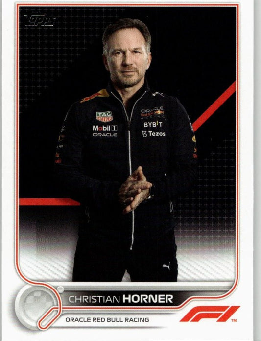 2022 Topps Formula 1 #100 Christian Horner - ChronicCards