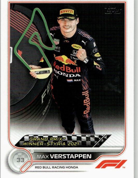 2022 Topps Formula 1 #158 Max Verstappen - ChronicCards