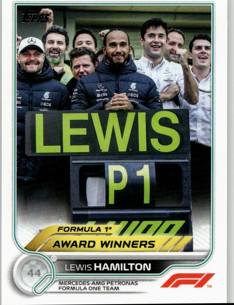 2022 Topps Formula 1 #198 Lewis Hamilton - ChronicCards