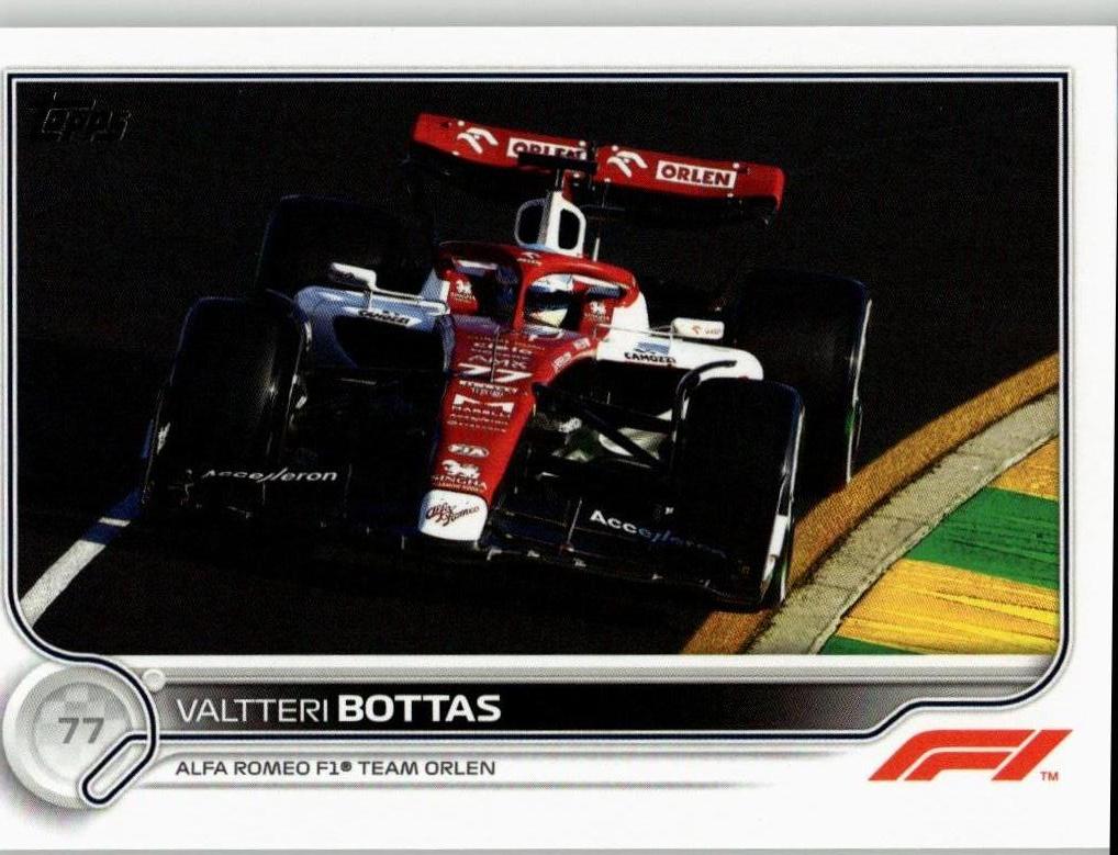 2022 Topps Formula 1 #59 Valtteri Bottas - ChronicCards