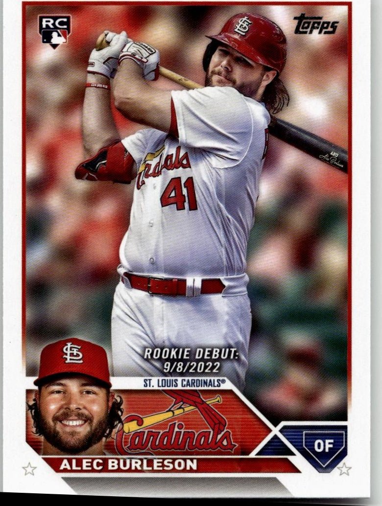 2023 Topps Update #US99 Alec Burleson - ChronicCards