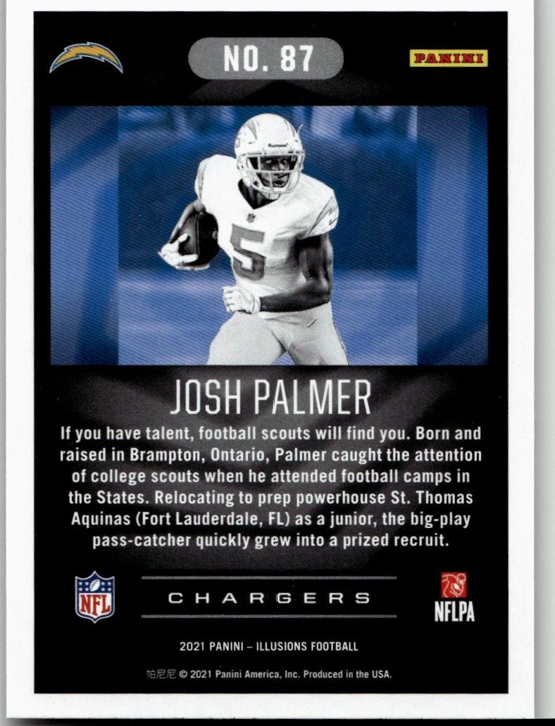 2021 Panini Illusions #87 Josh Palmer - ChronicCards