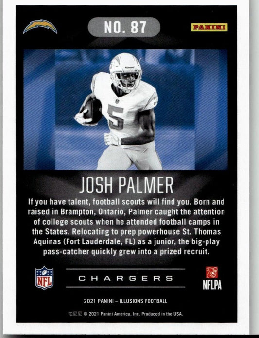 2021 Panini Illusions #87 Josh Palmer - ChronicCards