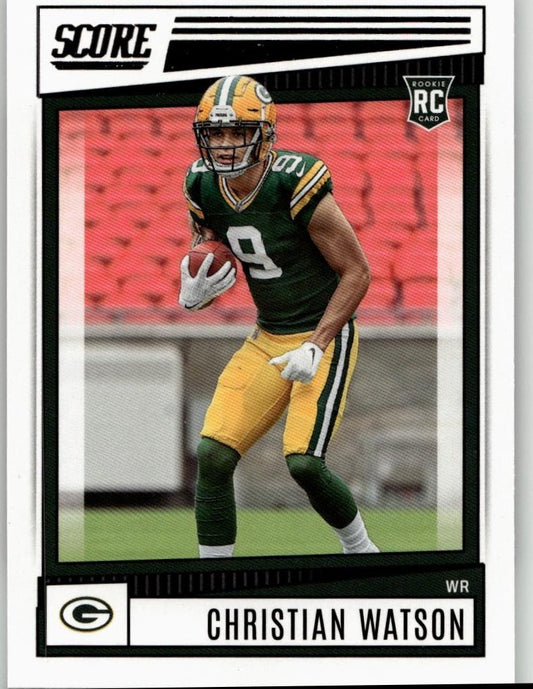 2022 Score #367 Christian Watson - ChronicCards