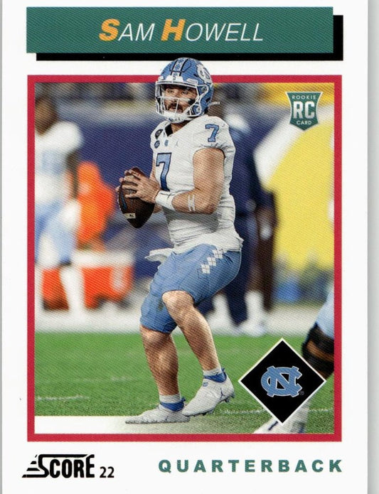 2022 Score #TB4 Sam Howell 1992 Throwback Rookie - ChronicCards