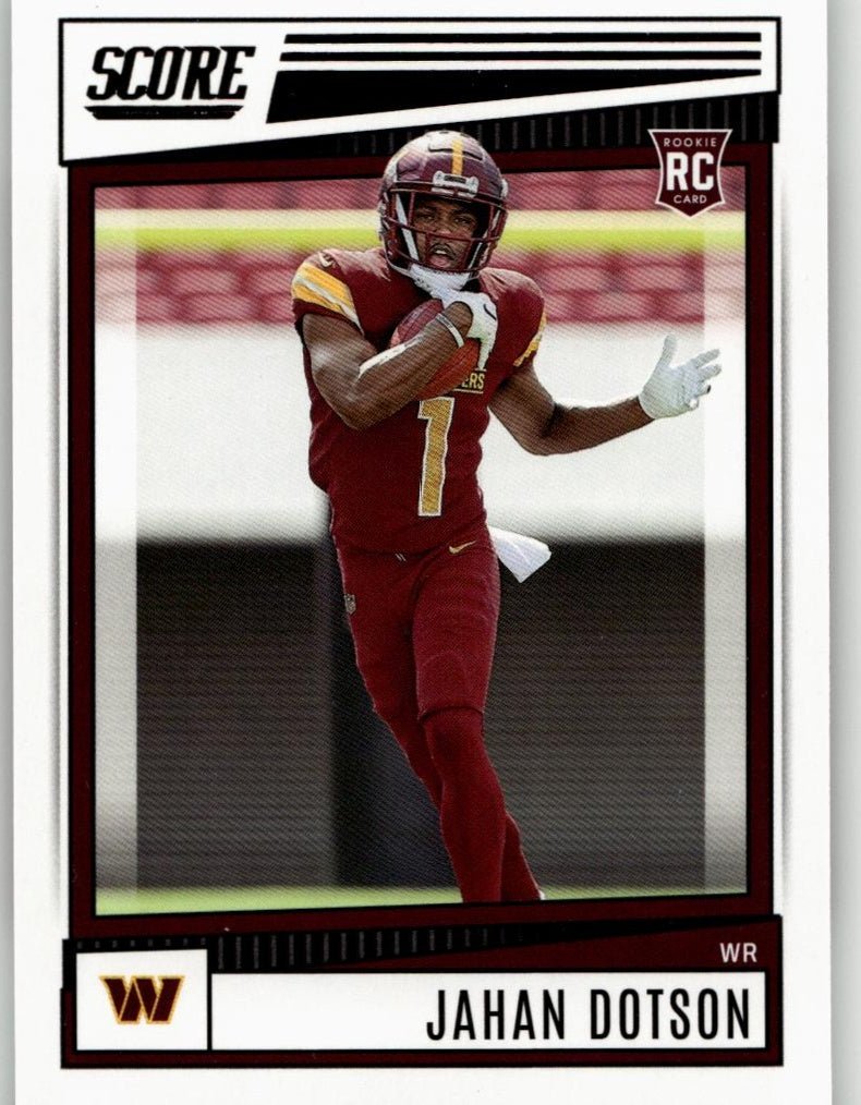 2022 Score #381 Jahan Dotson - ChronicCards