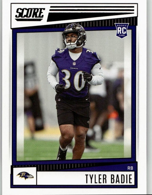 2022 Score #342 Tyler Badie - ChronicCards