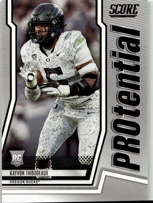 2022 Score #P - KT Kayvon Thibodeaux PROtential - ChronicCards