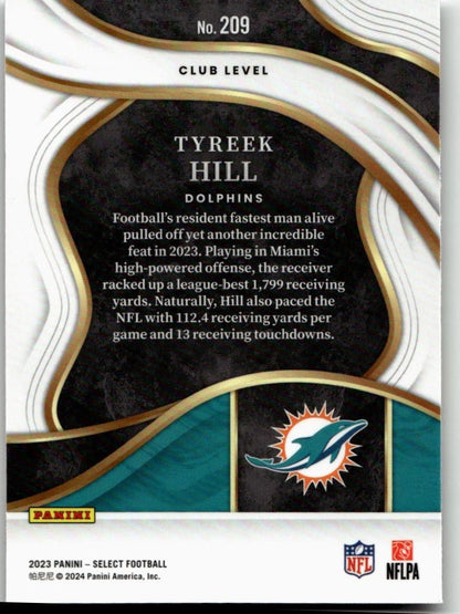 2023 Panini Select #209 Tyreek Hill - ChronicCards
